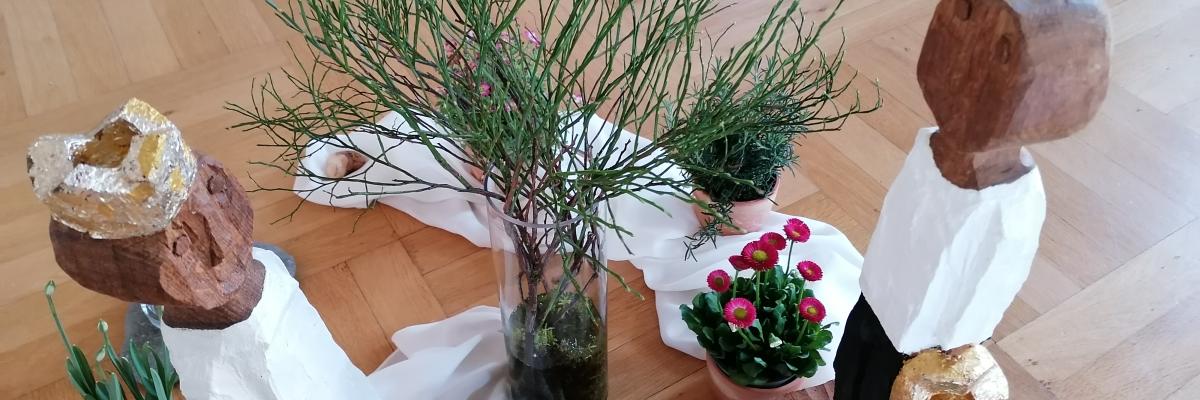 Zwei Königsfiguren von Ralf Knoblauch