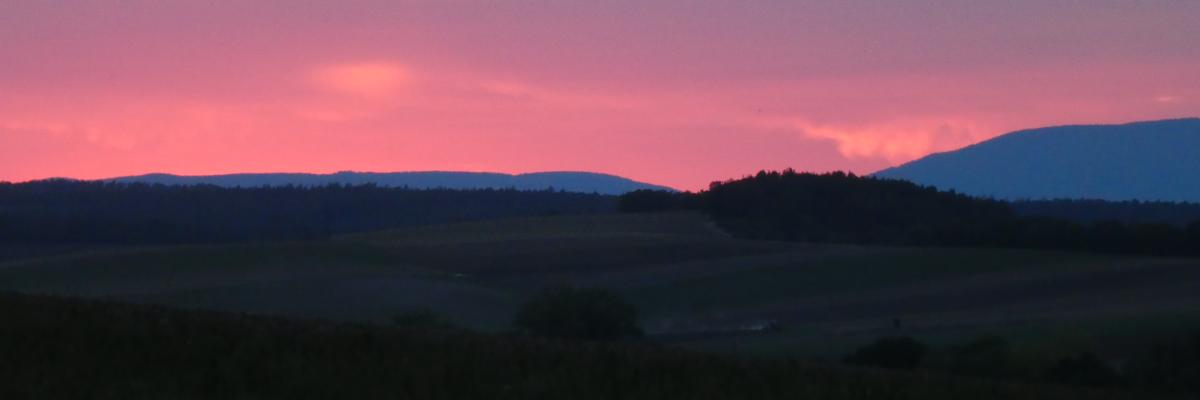 Abendstimmung in der Rhön